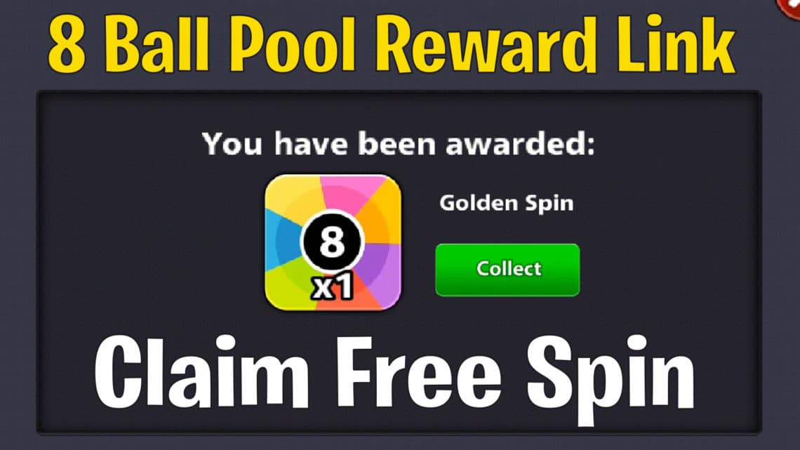8 Ball Pool Free Spin Reward Link (Updated Today)