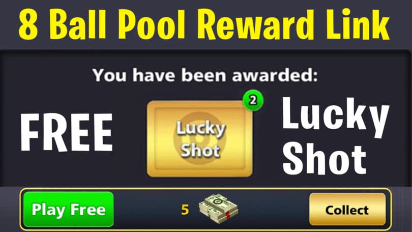 8 Ball Pool Free Lucky / Golden Shot Reward Link (Updated)