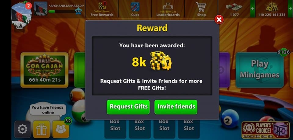 8 Ball Pool Free Coins Daily Reward Link (Updated Today)