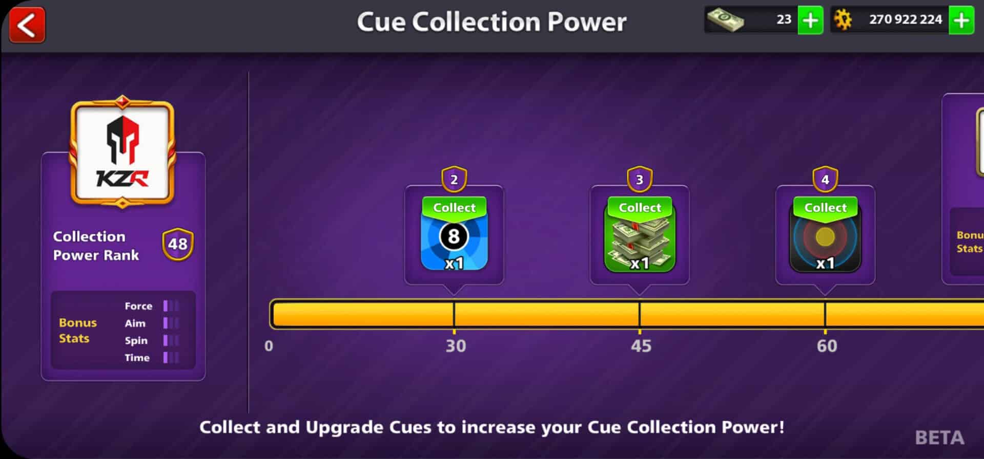 Cue Collection Power In 8 Ball Pool V5.0.0 Free Download